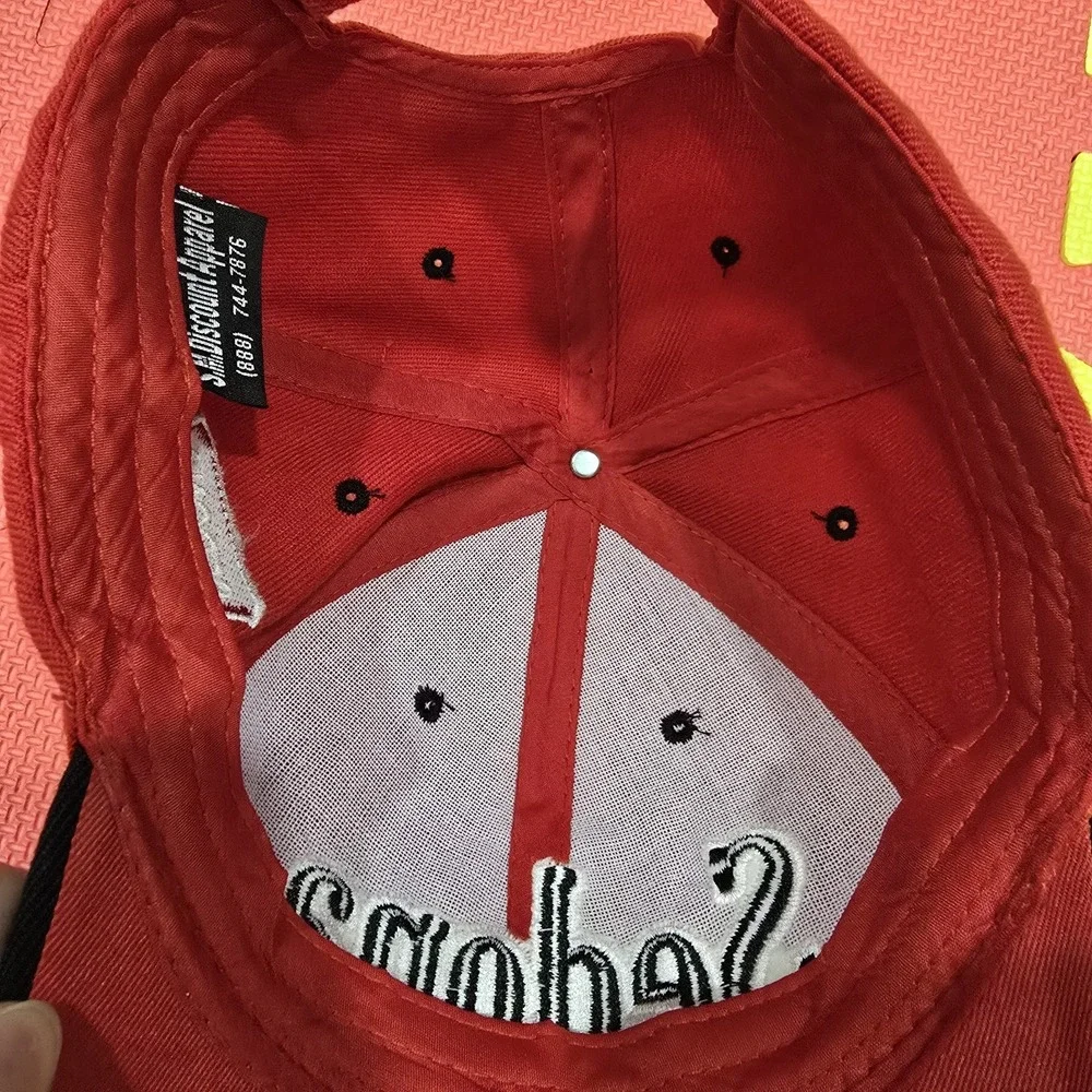 Sedona Arizona AZ Souvenir Baseball Cap Hat Red Black 3D Embroidery‎ Adjustable